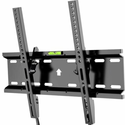 MAXXIVO Tilt TV Wall Mount Bracket for 32-65 inch TVs, Flat Screen TVs with MAX VESA 400 x 400mm and 99 lbs Load Capacity, Compatible with Single