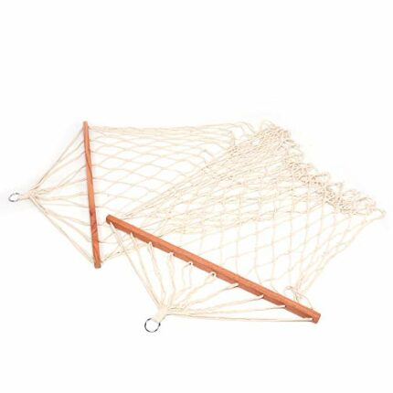Nicoone Outdoor Garden Portable Mesh Hammock Hanging Swing Decoration for Garden Patio Yard Camping