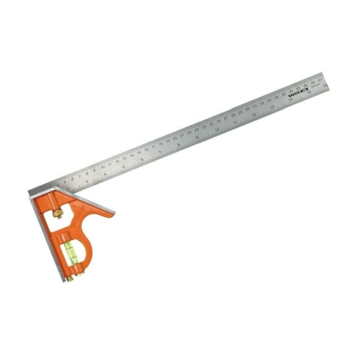 Bahco CS400 400mm Combination Square, Orange