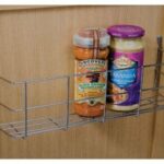 1 SINGLE TIER DOOR MOUNTED STORAGE RACK