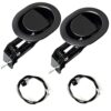 Komokeru Universal Recliner Replacement Parts,2 Pack Heavy-Duty Metal Recliner Handle Replacement with Cable, Sofa Chair Recliner Release Pull Ha