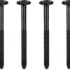 Spare Hardware Parts Bed Frame, Bench, Shoe Storage Long Screw (Replacement for IKEA Part #106918) (Pack of 4)