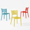 WALNUT Creative Plastic Chair Dining Chairs for Dining Rooms Restaurant Furniture Living Room Kitchen Cafe Dining Chairs (Color : C)