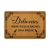 Ytanie Welcome Mats for Front Door Outdoor Entry Sorry The Dog is A Twat Doormat Non Slip Rubber Mat for Home Indoor Farmhouse Funny Kitchen Rugs