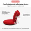 Video Gaming Floor Chair with Adjustable Memory Foam, Multifunction Thick Floor Cushion with Back Support, Elbow Support, for Floor Seating Pillo