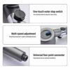 Lotvic Shower Head Powerful Flow with Filter, High Pressure Shower Heads with 3 Spray Modes and Water Stop Button, Handheld Water Saving Shower H