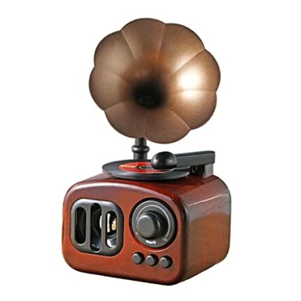 BVDSG Gramophone Art Music Box Decoration Home Desktop Decoration Vinyl Record Player Cd Vintage Record Player Crafts