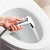 ZOTTI Hand Held Toilet Bidet Sprayer Head - Bathroom Shower Bidet Spray Shataff Douche Pet Washing