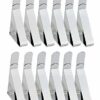 YMWALK Table Cloth Clips, 12 Pcs Adjustable Tablecloth Clips Stainless Steel Table Cover Clamps Table Cloth Holders for Home, Dining, Picnic, Par