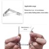 ZMREN Table Cloth Clips, 12 Pcs Stainless Steel Tablecloth Clips, Table Cloth Cover Clamps, Suitable for Indoor and Outdoor Use, for Picnics, Par