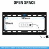 Mounting Dream Tilt TV Bracket Wall Mount, For Most 26-60 inch Flat and Curved TVs up to VESA 400x400mm and 40 KG, Ultra Slim Tilting TV Wall Bra