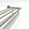 GLYP Bathroom Towel Holder Wall Mounted 26-Inch SUS304 Stainless Steel Modern Hotel Towel Shelf Rack with Double Towel Bar, Brushed Nickel