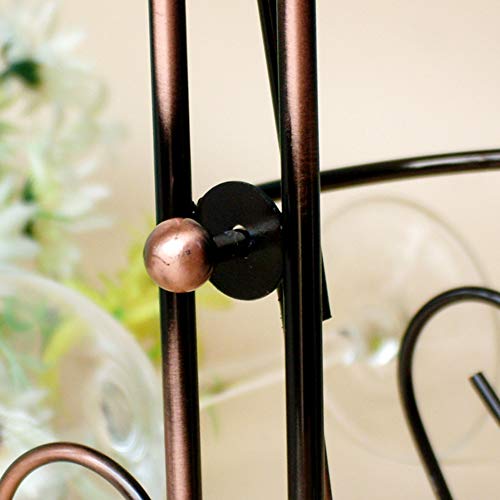 ALREMO HUANGXING - Wine Rack, Metal Wine Bottle Holder, Wine Display Stand for Bars, Home Decor, Perfect Addition to Your Collection,1pc
