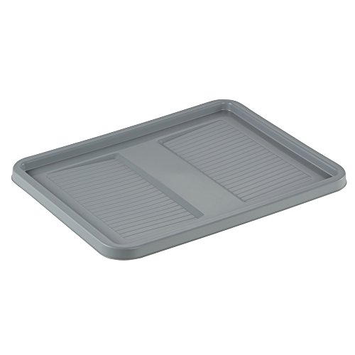 keeeper Lid for Robert 20 L Transport Box, 40 x 30 cm, Roberta, Light Grey