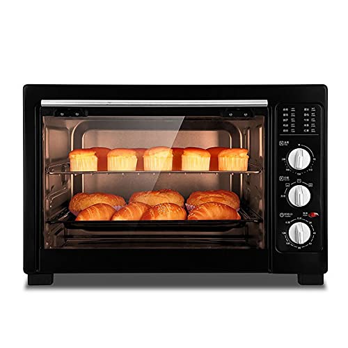 JJINPIXIU 38L Large-capacity Electric Oven, Multifunctional Desktop Cooking And Baking Portable Oven, Timing Temperature Control, Grilling, Toast