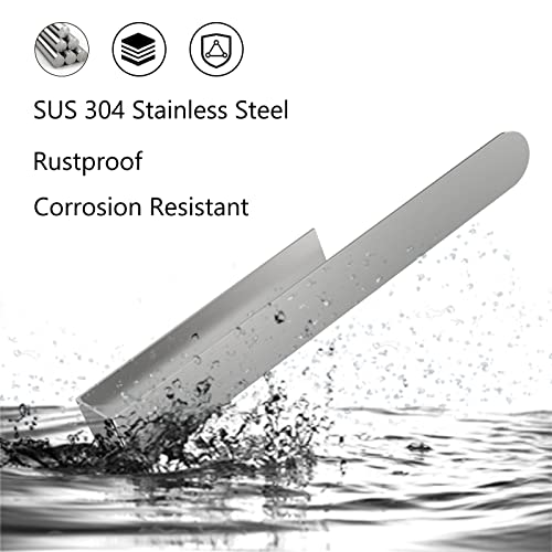 Towel Rail No Drilling Bathroom Towel Rail Self-Adhesive Wall Mounted Towel Holder Made of 304 Brushed Stainless Steel for Bathroom & Kitchen, Ru