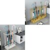 AANAN Umbrella Stands,Umbrella Holder Iron Umbrella Stand Rack Metal Screw Reinforcement Drain Tray Design Design Indoor Umbrella Holder Umbrella