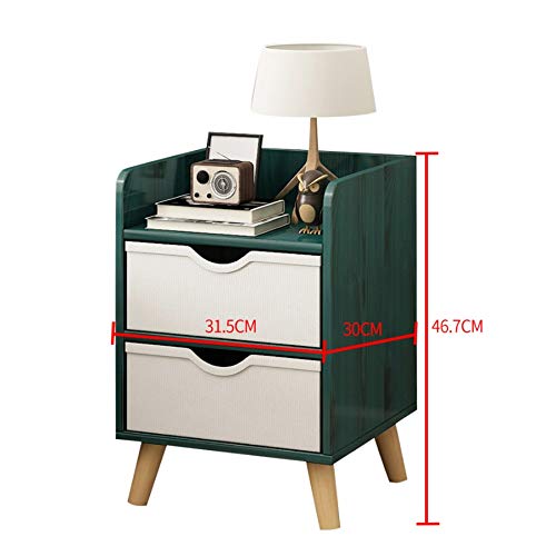 JYDQM Simple Bedside Table, Economical Bedside Locker, Multi-layer Storage Bedroom Bedside Table