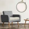 NiCoLa Chair Sofa Slipcover, Sofa Cushion Cover, Super Stretch Sofa Covers for Living Room Furniture Protector
