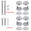 Toilet Seat, D Shape Soft Close Toilet Seat,Universal Heavy Duty Strong and Robust with Dual Fixing – Easy Clean and Removable Lid,Antibacterial