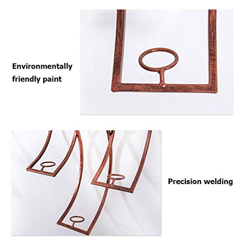 PIBM Stylish Simplicity Wine Rack Metal Wine Rack, Wine Rack for the Kitchen Wine Rack Wall Hanging
