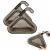 2 Pack Upgraded Drain Basket with Detachable Handle Kitchen Sink Strainer Punch-Free Triangle Corner Basket Hanging Filter Draining Rack Food Sto