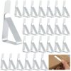 30 Pcs Tablecloth Clips, Table Cloth Clips, Stainless Steel Table Cover Clamps, Adjustable Table Cloth Holders Clips for Indoor & Outdoor, Picnic