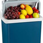 ZXFYHD Car Fridge,Car Refrigerator 36W - 21 L Electric Cooler/Warm, Blue, Portable Car Refrigerator 12/220 V, Small Fridge, Cool Box For RV Boat