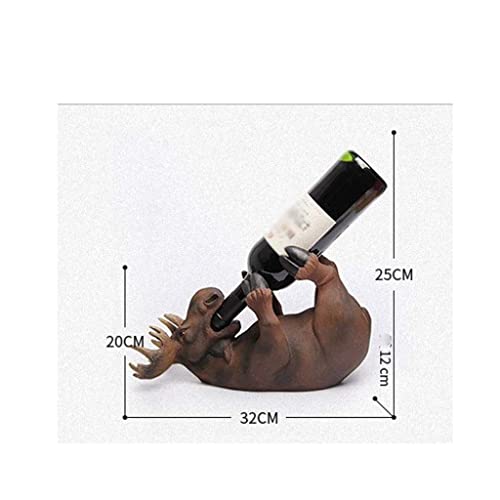 NEOCHY Wine Rack - Creative Wine Rack Decoration Display Home Wine Light