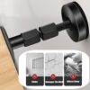 XINHAITC 4 Pcs Adjustable Threaded Bed Frame Anti Shake Tool Bed Frame Anti Shake Fixer Headboard Stoppers,Bedside Anti Shake Tool for Beds Cabin