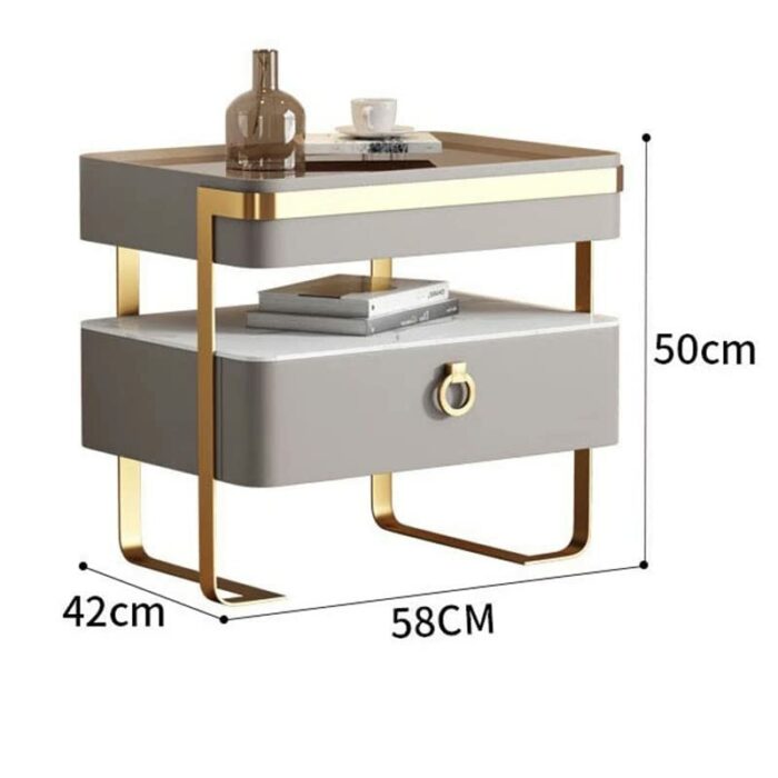 JJZXD Rangement Table Chevet Chambre Placard Meubles Ordinateur table Basse Dressing Bureau table Chevet