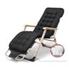 Sywlwxkq Zero Gravity Chairs, Lounger Deck Chairs, Folding Reclining Chairs, Beach Chairs, Sun Lounger, Super Width 55 CM, Beach Patio Garden Cam