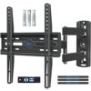 Mounting Dream TV Wall Mount Bracket Swivel and Tilt for Most 26-55 Inch LED, LCD and OLED Flat Screen TVs up to VESA 400x400mm and 27 kg with Fi