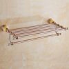HIGOH Towel Racks,Bathroom Towel Rack Wall Mounted Towel Holder,Bathroom Towel Holder,Towel Bar,Bathroom Shelf Towel Rack,Bathroom Hardware New B