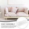 Angoily 14pcs Sofa Slipcover Tucks Slipcover Grips Couch Cover Sofa Gaps Filler Flexible Foams Rods Gap Filler Foam Slipcover Grips for Sofa Armc