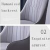 dining chair Kitchen Dining Room Furniture Chairs Kitchen Dining Chairs Set Of 2 Modern PU Leather High Back Padded Soft Seat Living Room Chairs