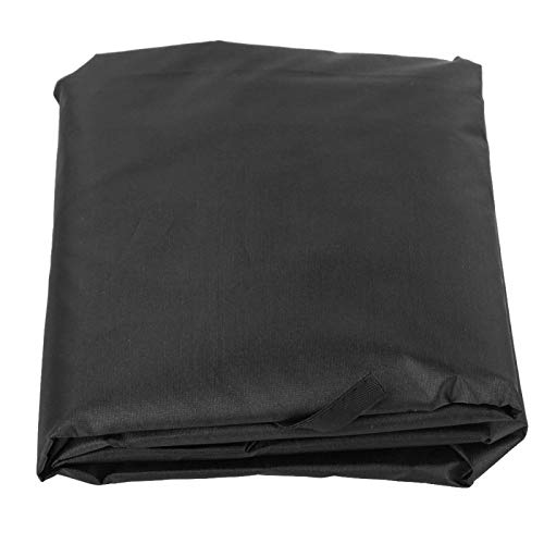Swing Cushion, Multiple Colour Swing Waterproof Cushion Replacement 3‑Seat Chair Seat Cover for Outdoor Swing(black)
