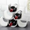 Alessi GIA13 W NoeModular Bottle-Holder, White, 30 x 34.5 x 15.5 centimetres