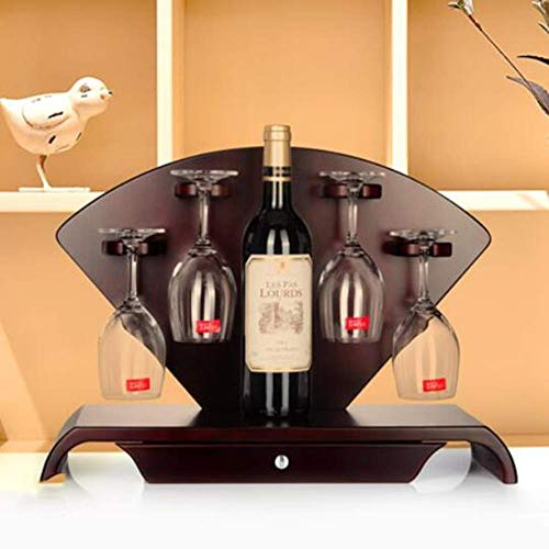 OUSIKA Wine Racks,Wine Glass Rack, European Freestanding Tabletop with Storage Drawers Wine Holder for Bar Wine Cellar Basement Cabinet Pantry Ki