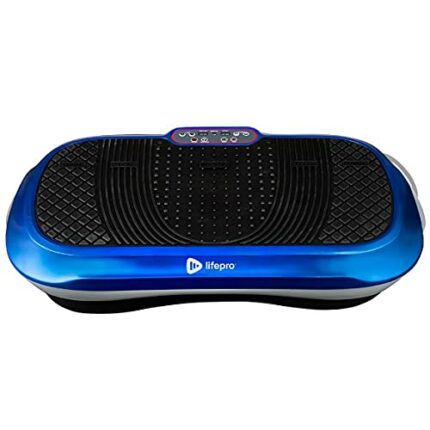 LifePro Vibration Plate Exercise Machine - Whole Body Workout Vibration Fitness Platform w/Loop Bands - Home Training Equipment for Weight Loss &