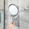 QUANJJ Makeup, Led Extendable Cosmetic Wall Diameter 17.5 Cm