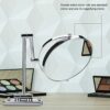 Eujgoov 8 Wall Mount Makeup Mirror, Wall Mounted Vanity Makeup Mirror Bathroom Mirrors for Wall Double Sided Swivel Mirror 3X Magnifying