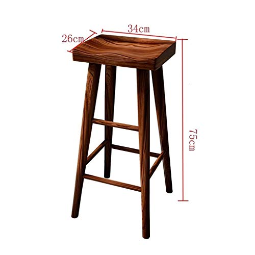 SDFGH Nordic light luxury bar chair simple net red bar stool front desk cafe restaurant leisure back high stool (Color : Argento)