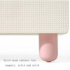 CZDYUF Nightstands Bedside Table Locker Mini Bedside Narrow Cabinet Solid Wood Cabinet Drawer Cabinet