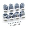 8 x Shower Door Rollers/Runners/Wheels 23mm Wheel Diameter 1015