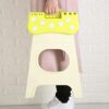 BHVXW Shower Seat Folding Stool Convenient Non Slip Durable Splice Plastic Multifunction