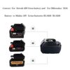 DM18M Battery Adapter Compatible with Makita 18V Li-Ion Battery, Battery Power Tools Adaptor Convert Compatible with Dewalt 18V 20V XR for Milwau