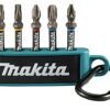 Makita E-13568 5 Piece Impact Premier Screw Bit Set