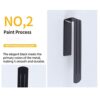 Towel Rail Self Adhesive for Bathroom Hand Towel Holder 304 Stainless Steel Towel Rail (Black)