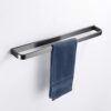 HIGOH Towel Racks,Towel Holder Towel Rail for Bathroom, Nordic Hand Towel Holder, Towel Single Rod, Bathroom Hardware
